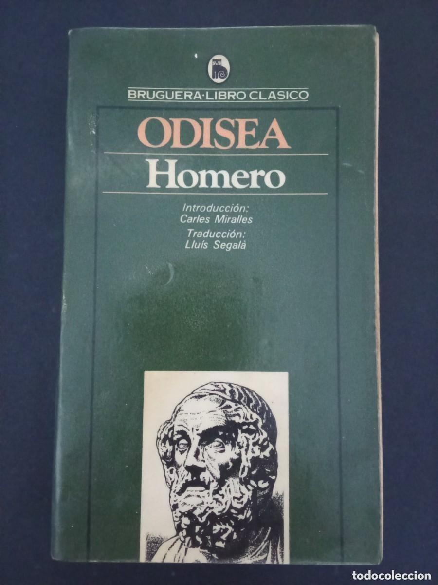 Libros de segunda mano: HOMERO.- Odisea. Bruguera (1982).
