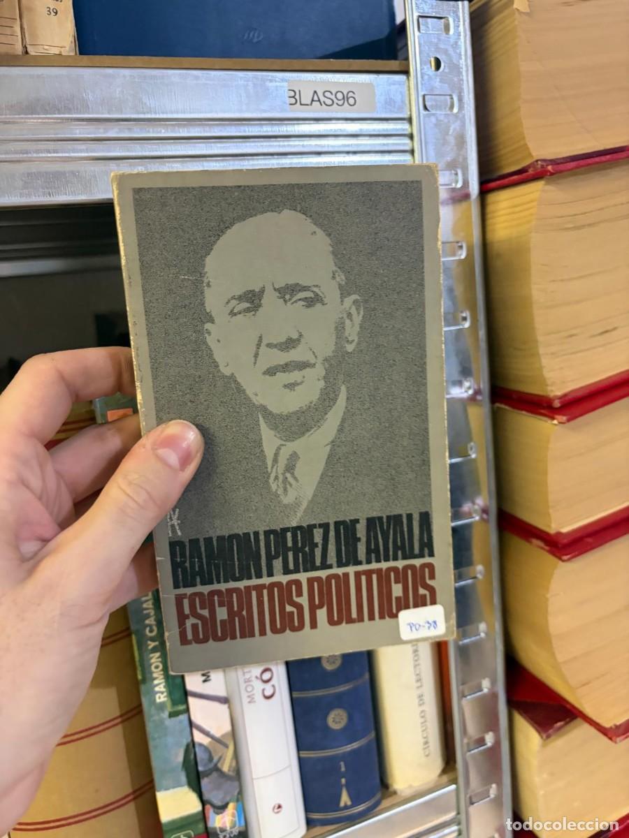 Libros de segunda mano: BLAS96 &mdash; Escritos pol&iacute;ticos &mdash; Ram&oacute;n P&eacute;rez de Ayala &mdash; Edicusa