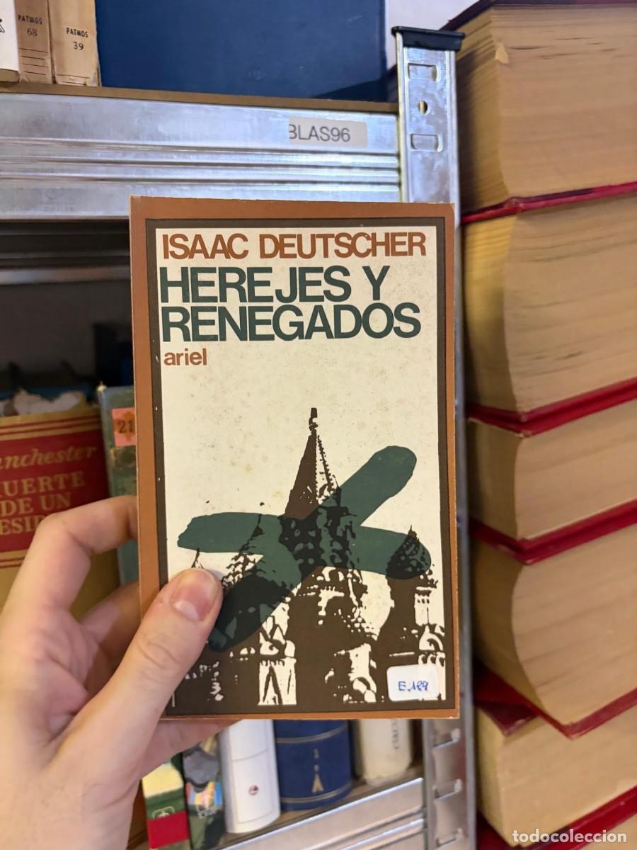 Libros de segunda mano: BLAS96 Herejes y renegados &mdash; Isaac Deutscher &mdash; Ariel