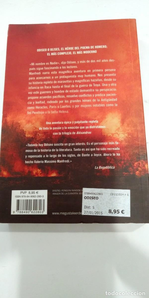 Libros de segunda mano: Odiseo Valerio Massimo Manfredi - Foto 2