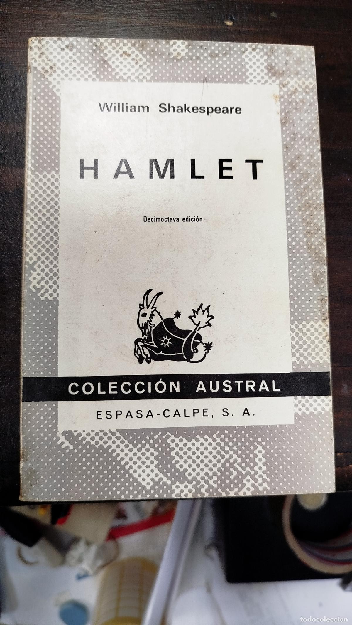 Libros de segunda mano: HAMLET - WILLIAM SHAKESPEARE