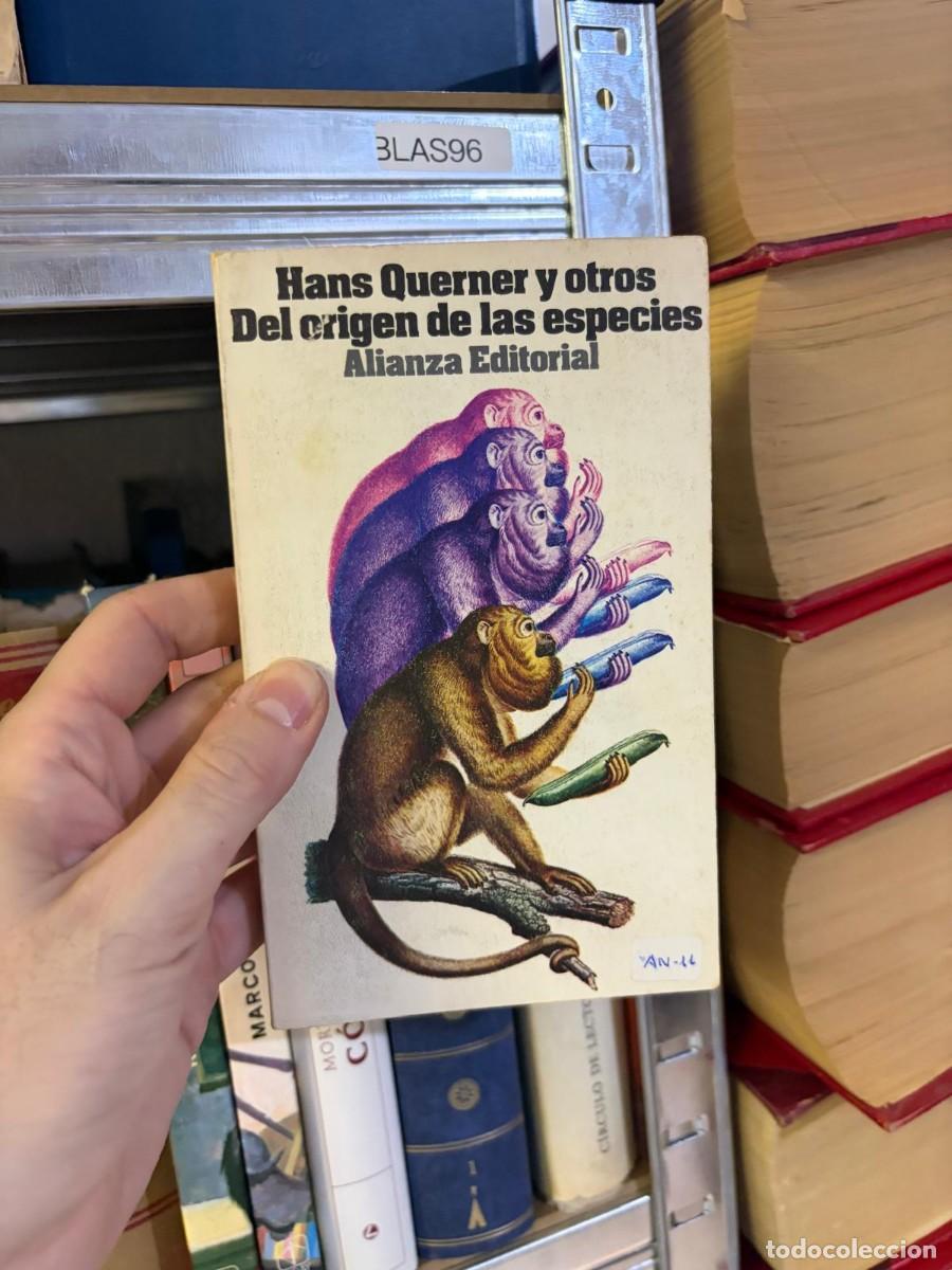 Libros de segunda mano: BLAS96 Del origen de las especies &ndash; Hans Querner y otros &ndash; Alianza Editorial