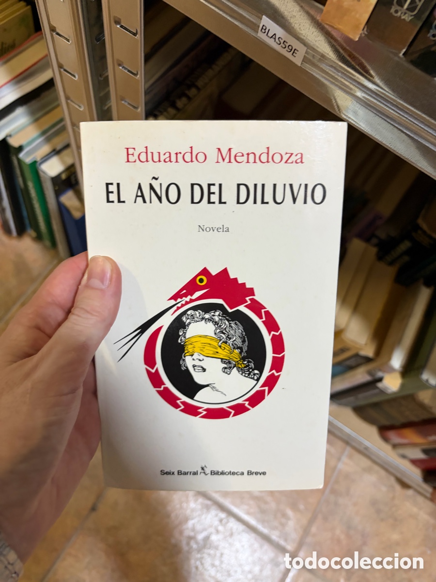 Libros de segunda mano: Blas59E Eduardo Mendoza EL A&Ntilde;O DEL DILUVIO