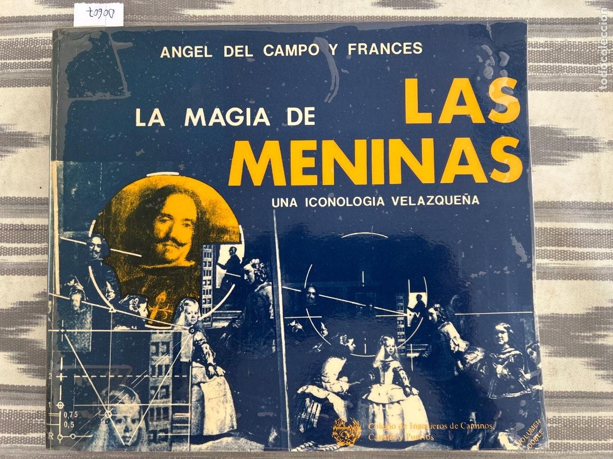 Libros de segunda mano: LA MAGIA DE LAS MENINAS, UNA ICONOLOGIA VELAZQUE&Ntilde;A, ANGEL DEL CAMPO Y FRANCES, DEDICADO