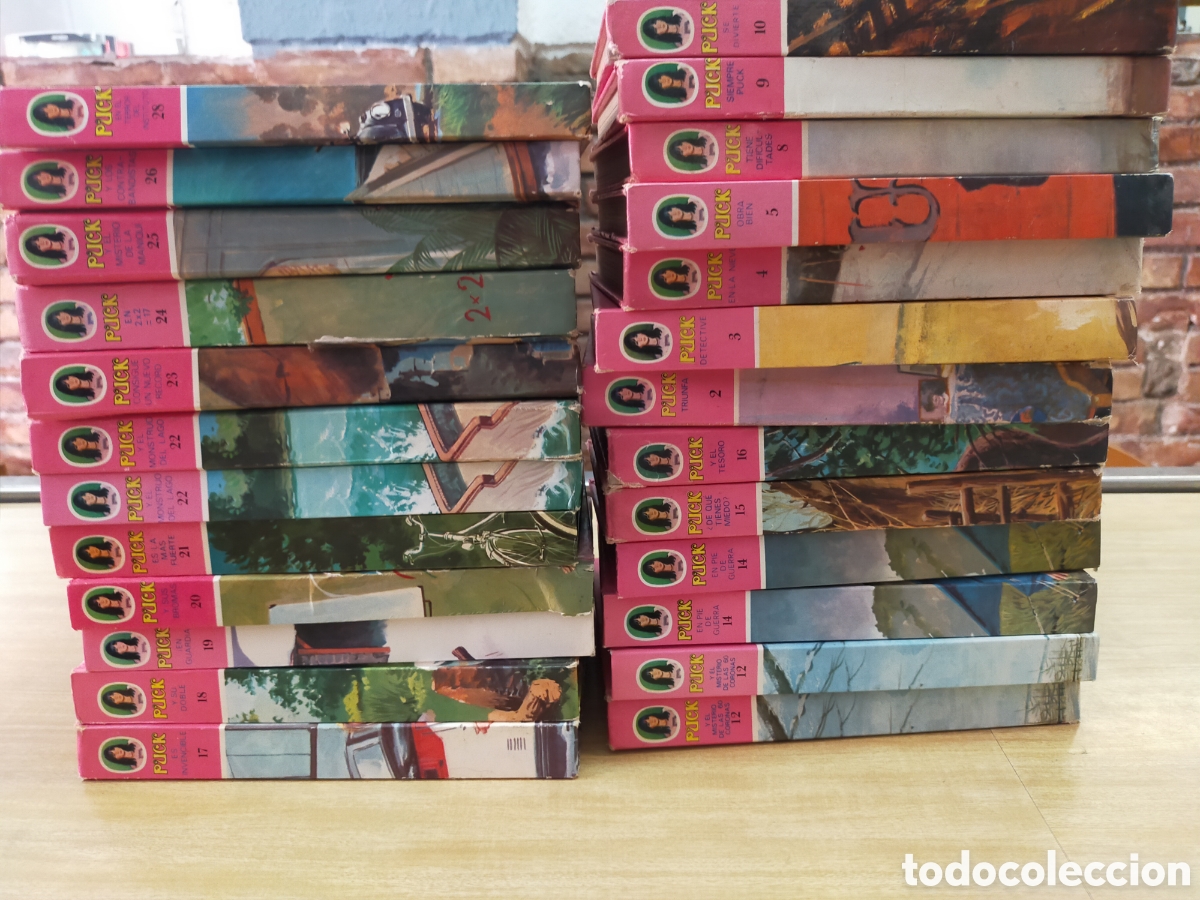 Libros de segunda mano: 25 novelas juveniles PUCK Lisbeth Werner