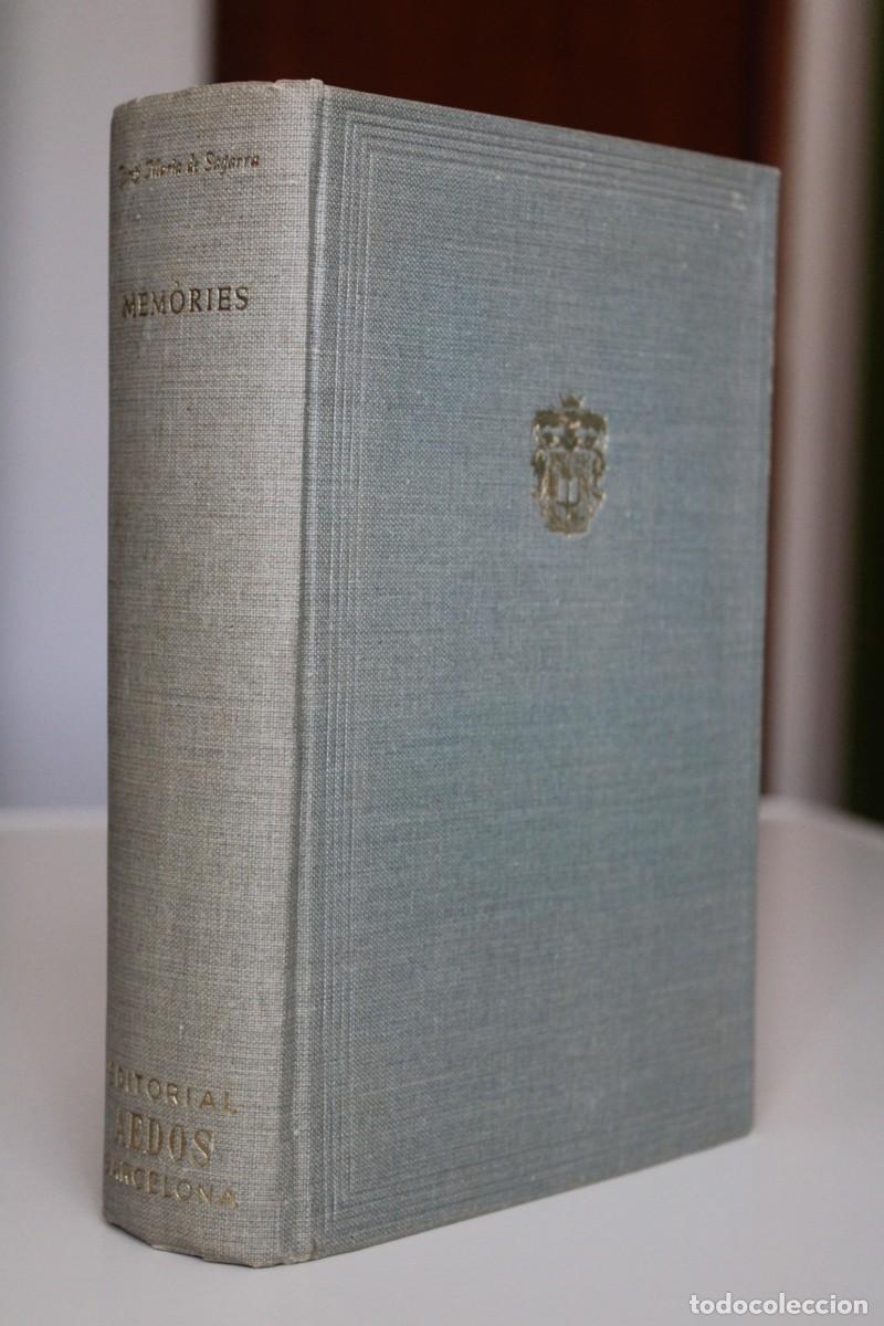 Libros de segunda mano: Josep Maria de Sagarra - Mem&ograve;ries - Aedos 2&ordf; edici&oacute; 1964