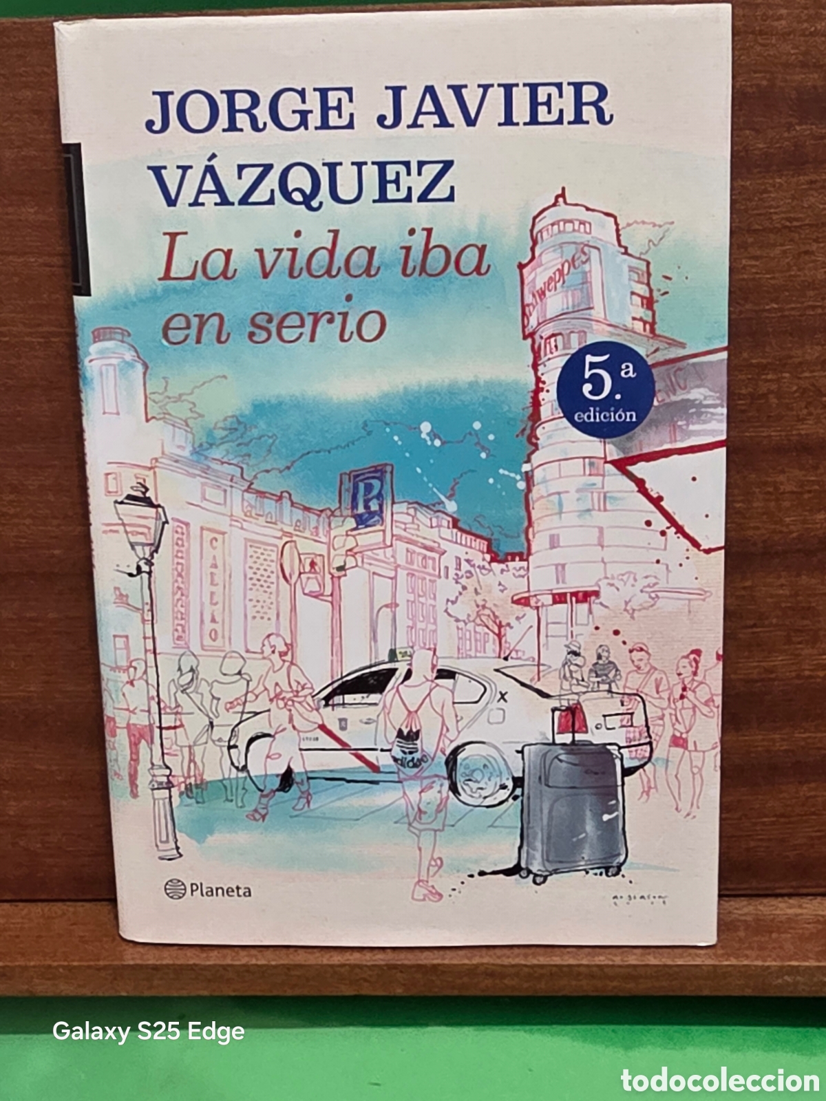 Libros de segunda mano: JORGE JAVIER V&Aacute;ZQUEZ...&rdquo;&rdquo;LA VIDA IBA EN SERIO&rdquo;&rdquo;...EDITORIAL PLANETA ...2012..