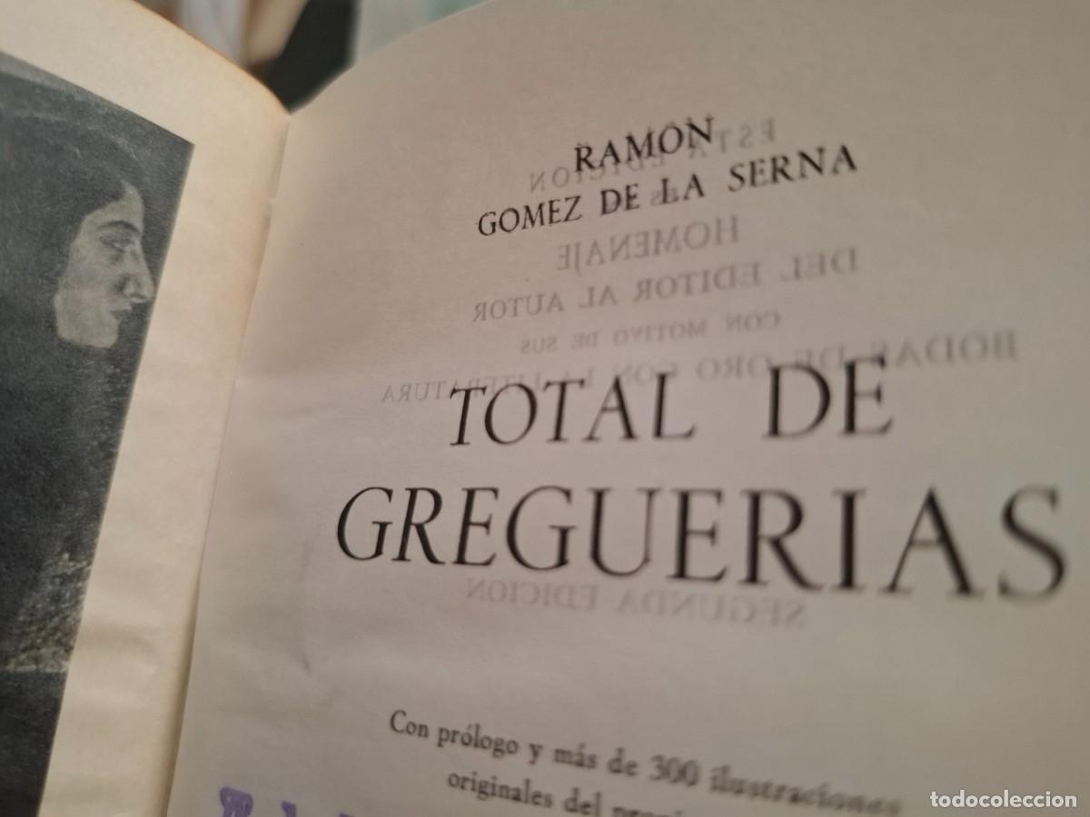 Libros de segunda mano: total de greguer&iacute;as Ram&oacute;n G&oacute;mez de la Serna - Foto 3