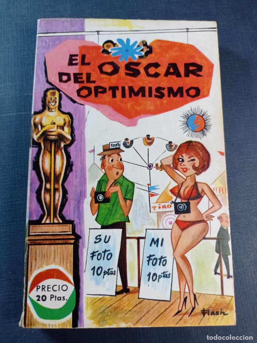 Libros de segunda mano: EL &Oacute;SCAR DEL OPTIMISMO. SELECCI&Oacute;N DE CHISTES Y AN&Eacute;CDOTAS. DIBUJADOS Y ESCRITAS. MATEU, 1963 +++