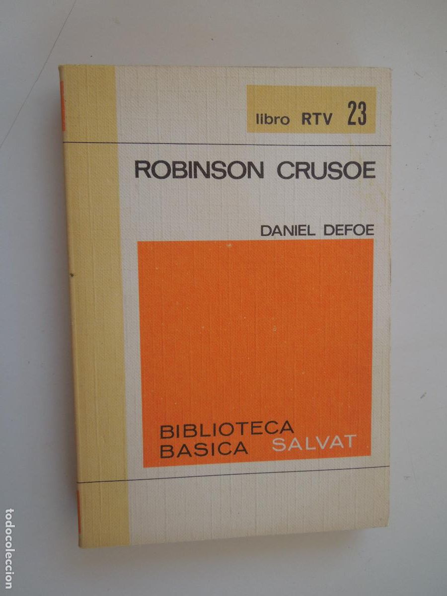 Libros de segunda mano: ROBINSON CRUSOE - DANIEL DEFOE -BIBLIOTECA B&Aacute;SICA SALVAT 23-COEDICI&Oacute;N SALVAT/ALIANZA EDITORIAL 1969.