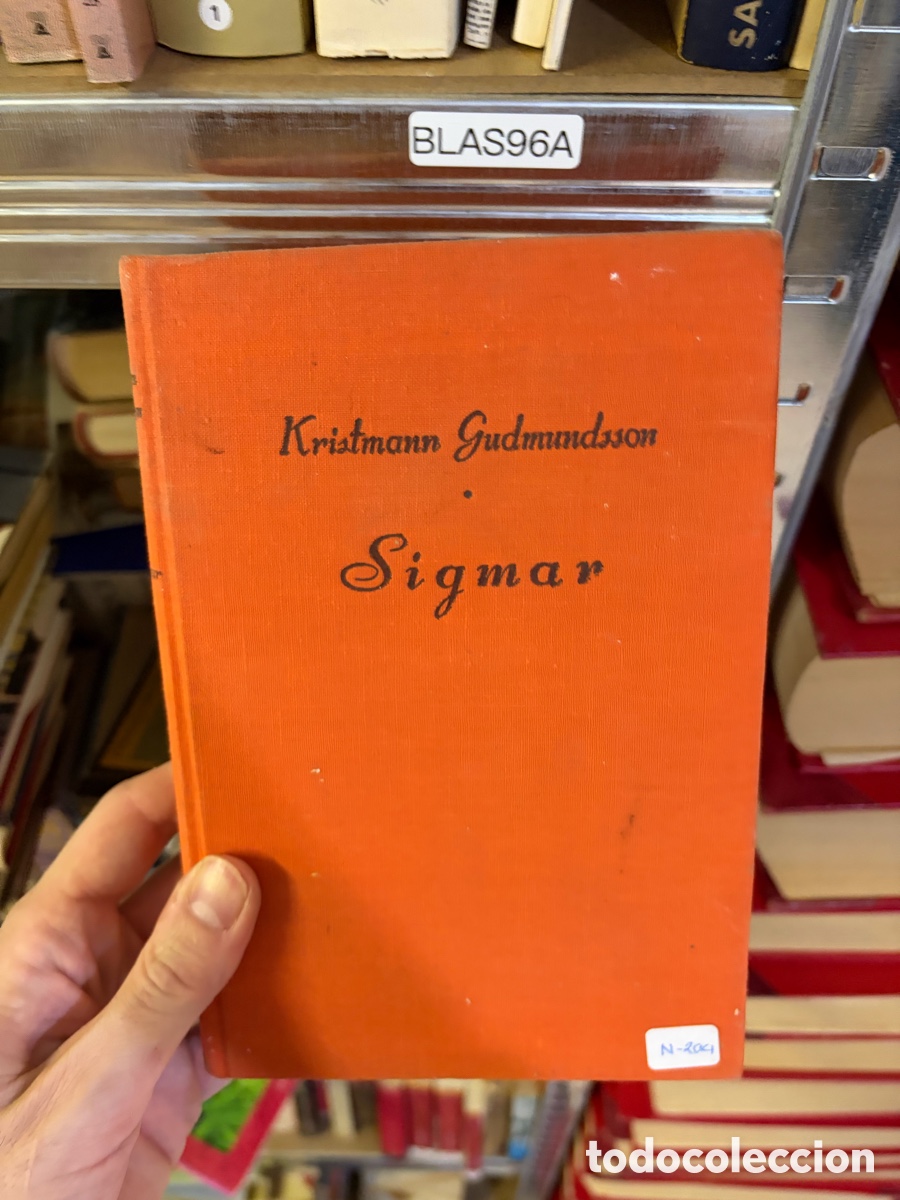 Libros de segunda mano: BLAS96A Kristmann Judmundsson Sigmar