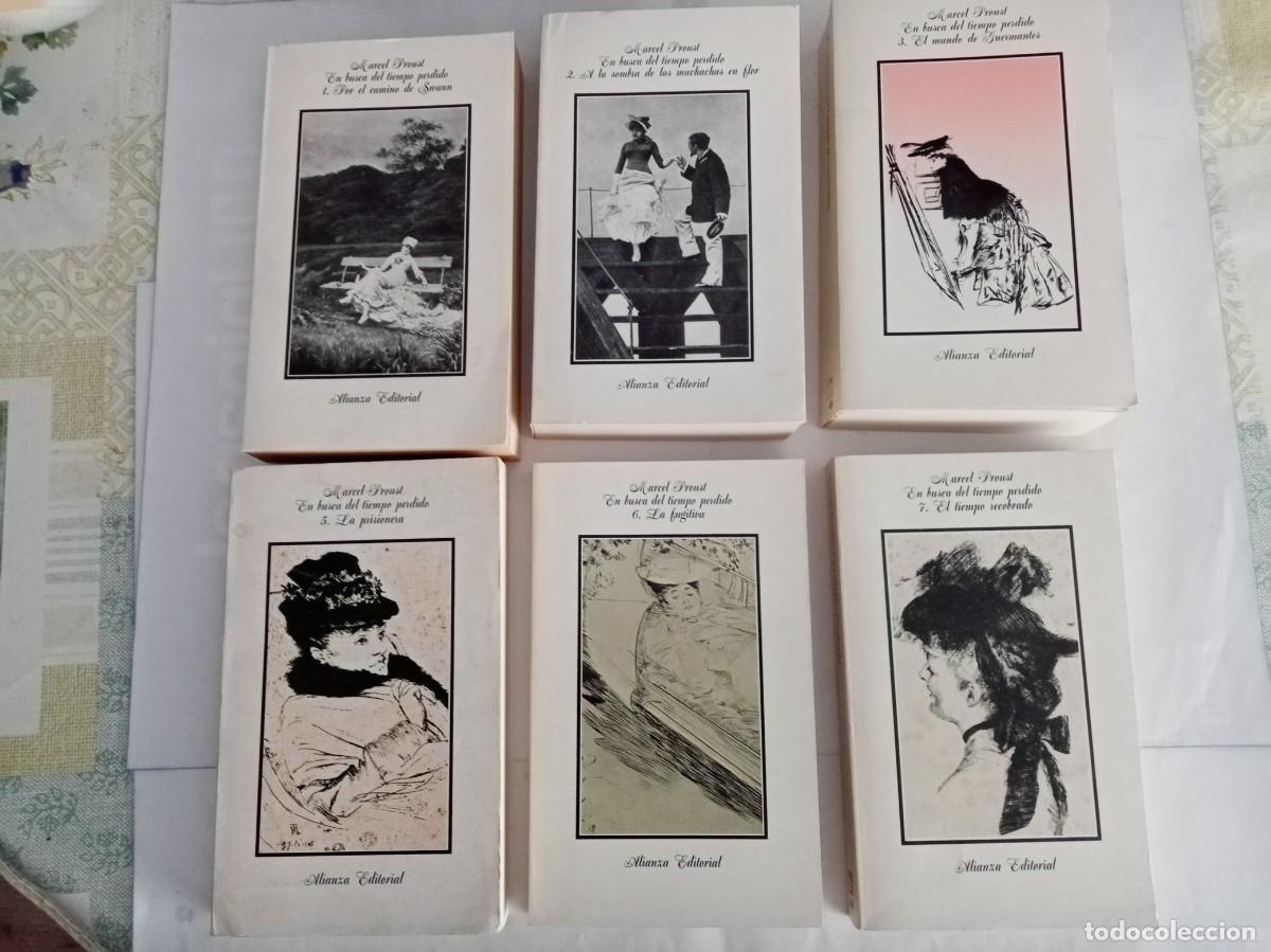 Libros de segunda mano: EN BUSCA DEL TIEMPO PERDIDO ( 6 VOL.). Marcel Proust ( ALIANZA )