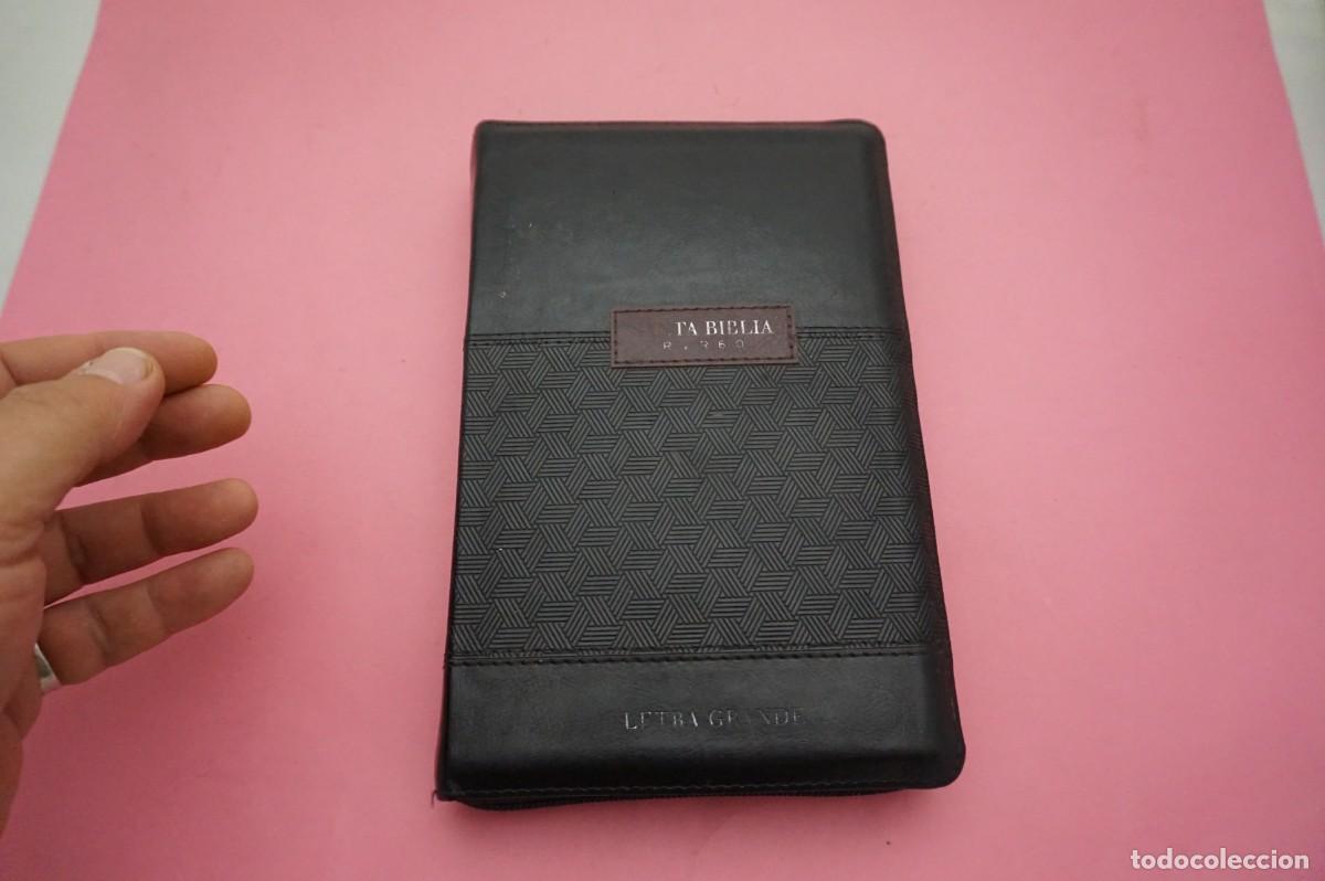 Libros de segunda mano: 12A/ SANTA BIBLIA - REINA VALERA 1960 - CON FUNDA DE PIEL Y CREMALLERA / MUNDO BIBLIA EDITOR