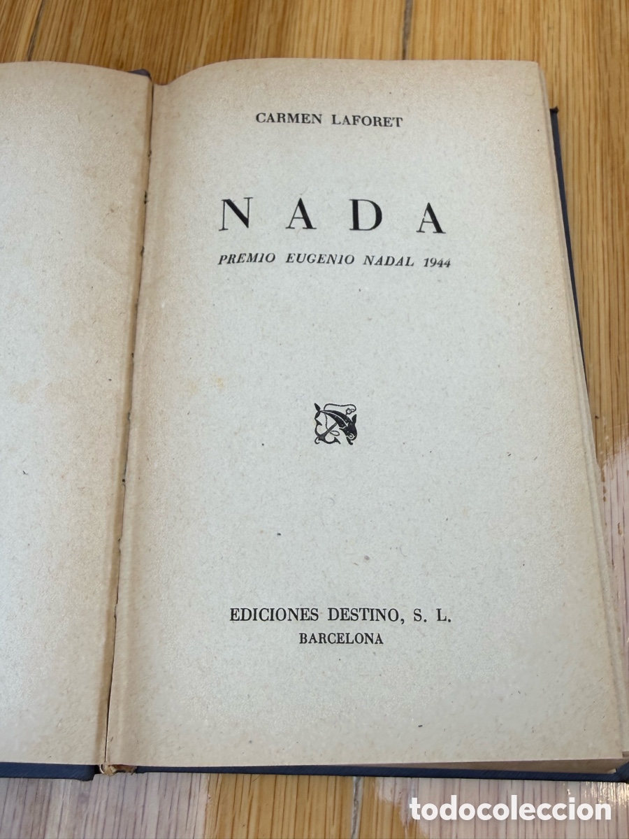 Libros de segunda mano: Nada de Carmen Laforet