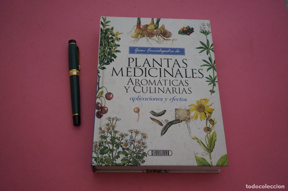 Libros de segunda mano: AMF-15H/ GRAN ENCICLOPEDIA DE PLANTAS MEDICINALES AROMATICA Y CULINARIAS - SERVILIBRO EDITOR