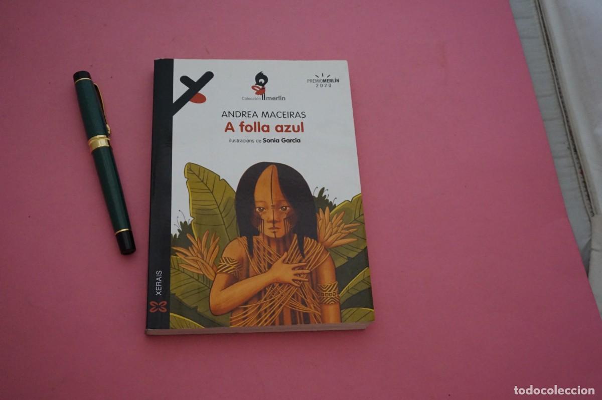 Libros de segunda mano: AMF-15H/ A FOLLA AZUL - ANDREA MACEIRAS / EDICIONS XERAIS DE GALICIA