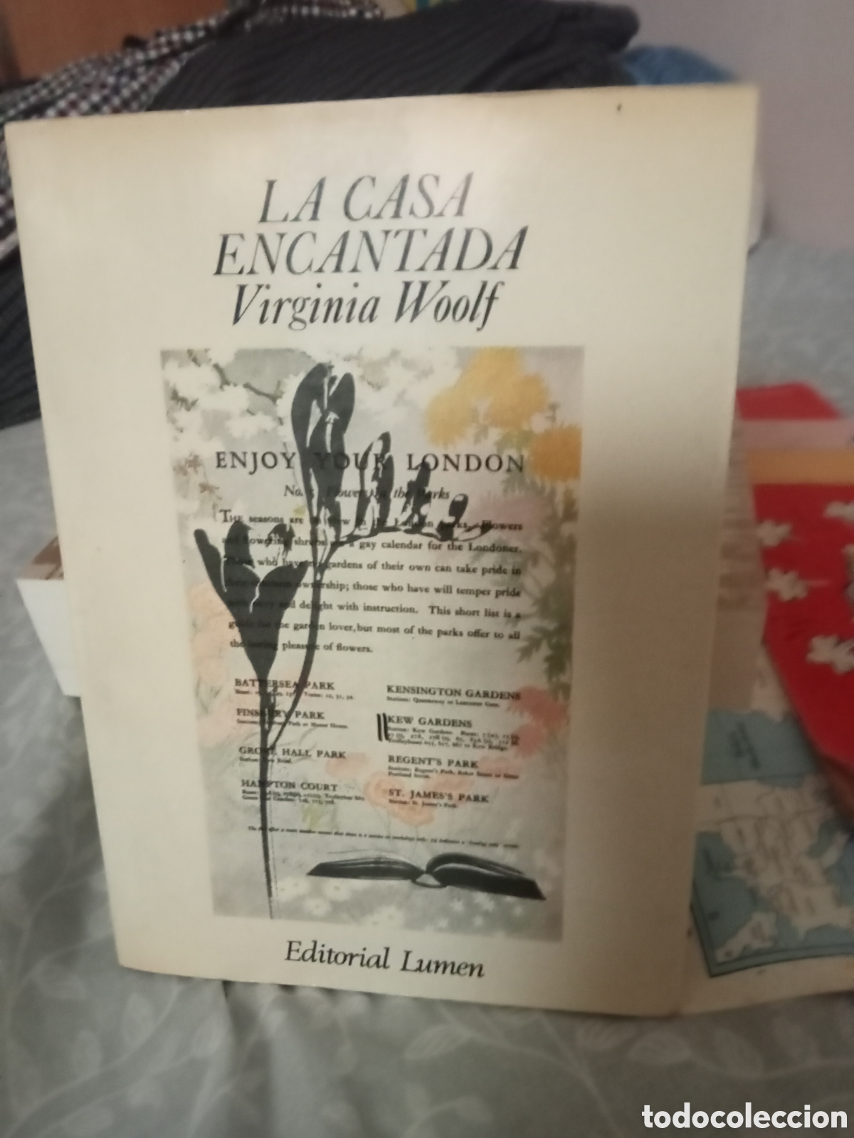 Libros de segunda mano: Virginia woolf la casa encantada. Lumen 1980