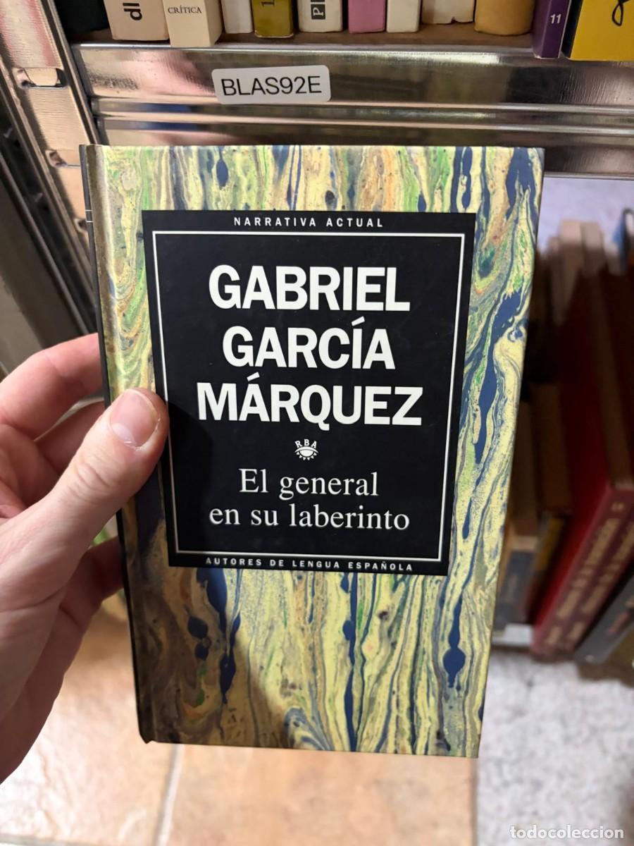 Libros de segunda mano: BLAS92E &mdash; El general en su laberinto &mdash; Gabriel Garc&iacute;a M&aacute;rquez &mdash; RBA.