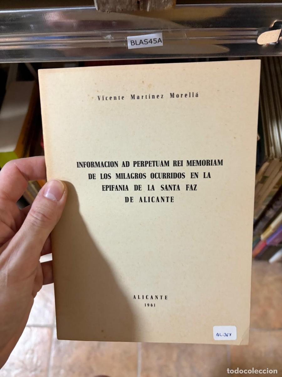 Libros de segunda mano: BLAS45A &mdash; Informaci&oacute;n ad perpetuam rei memoriam de los milagros ocurridos en la Epifan&iacute;a de la Santa