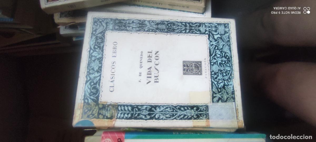 Libros de segunda mano: Cl&aacute;sicos Ebro.- La vida del Busc&oacute;n