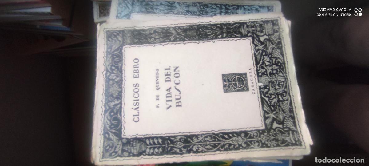 Libros de segunda mano: Cl&aacute;sicos Ebro.- Vida del Busc&oacute;n