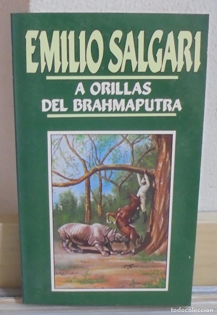 Libros de segunda mano: A orillas del Brahmaputra. Emilio Salgari - Foto 1