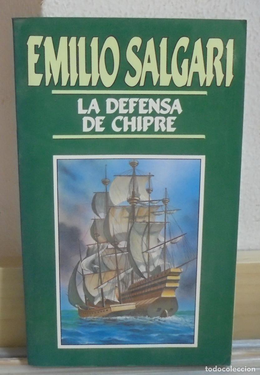 Libros de segunda mano: La defensa de Chipre. Emilio Salgari - Foto 1