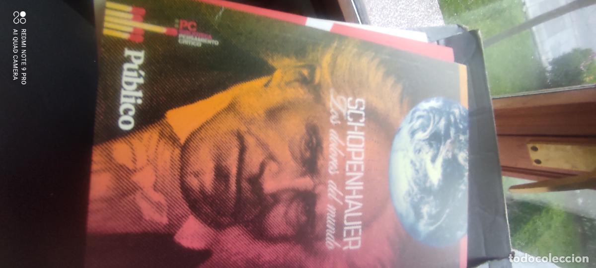 Libros de segunda mano: Publico.- Schopenhauer. Los dolores del mundo