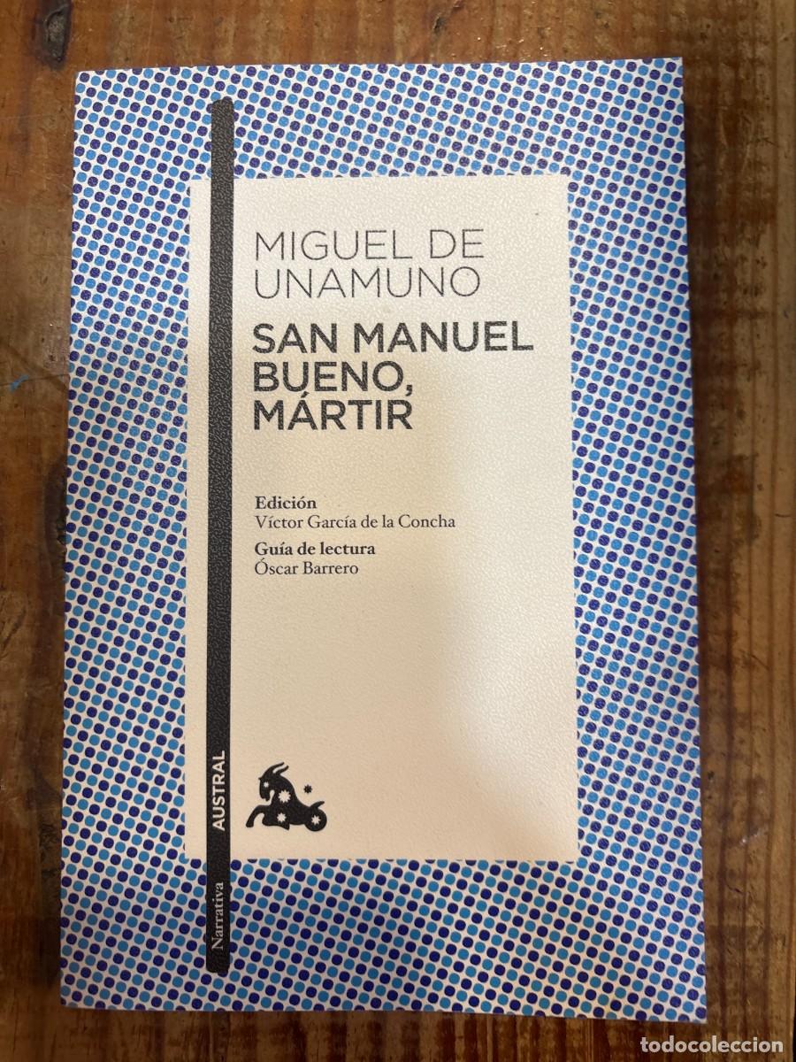 Libros de segunda mano: San Manuel Bueno, m&aacute;rtir Miguel De Unamuno, Miguel De