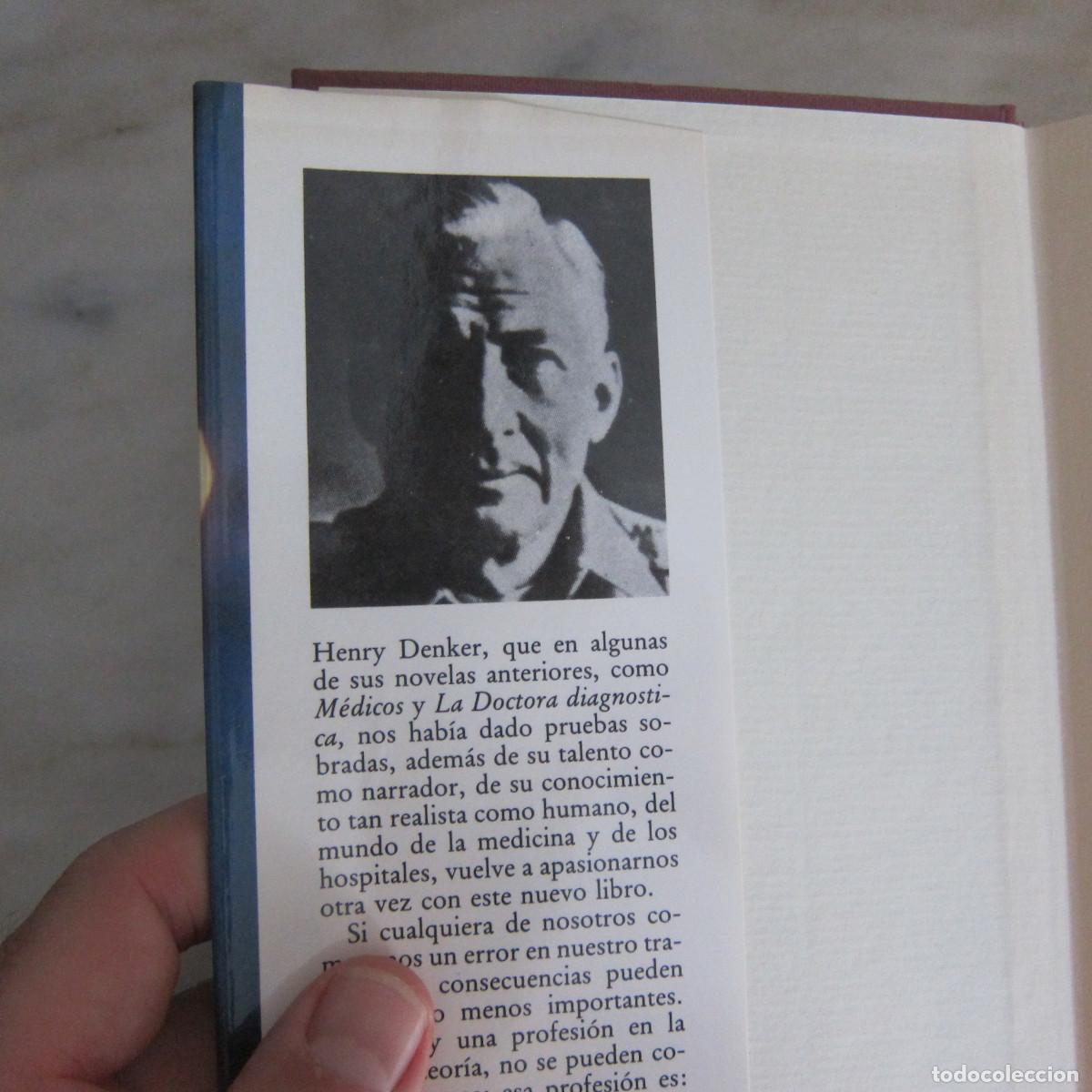 Libros de segunda mano: ERROR DE DIAGN&Oacute;STICO - HENRY DENKER (C&Iacute;RCULO DE LECTORES) NOVELA - Foto 6