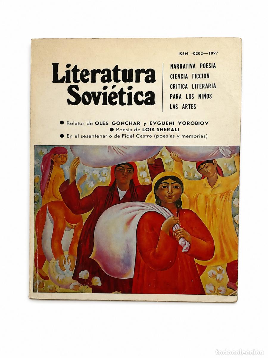Libros de segunda mano: VV. AA. &ndash; LITERATURA SOVI&Eacute;TICA: RELATOS, POES&Iacute;A Y CR&Iacute;TICA &ndash; UNI&Oacute;N DE ESCRITORES DE LA URSS LM