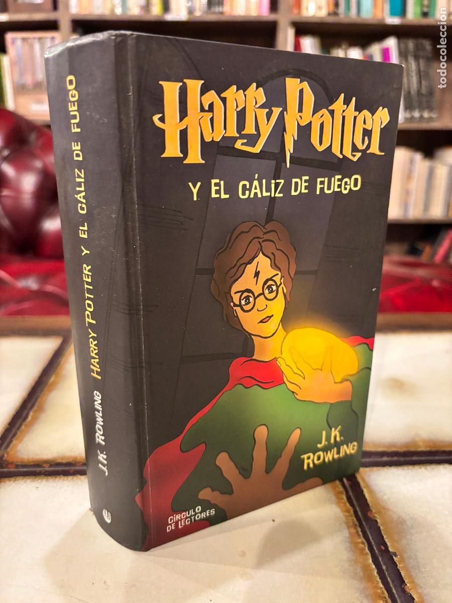 Libros de segunda mano: Harry Potter y el c&aacute;liz de fuego. J.K. Rowling. PEDIDO M&Iacute;NIMO 5&euro;