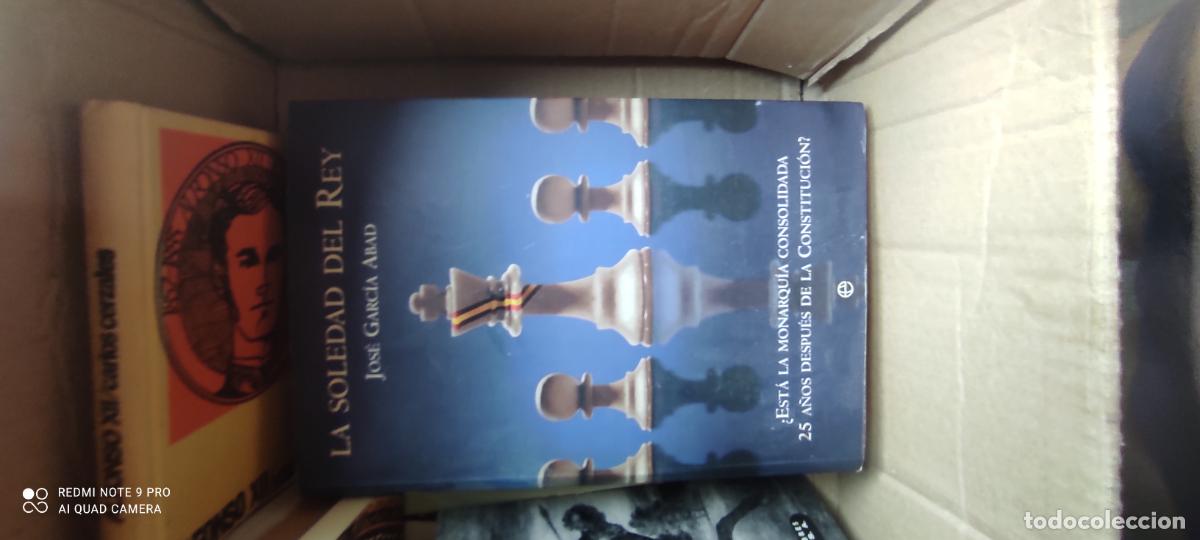 Libros de segunda mano: LA SOLEDAD DEL REY ESTA LA MONARQUIA CONSOLIDADA 25 A&Ntilde;OS DESPUES DE LA CONSTITUCION JOSE GARCIA ABAD