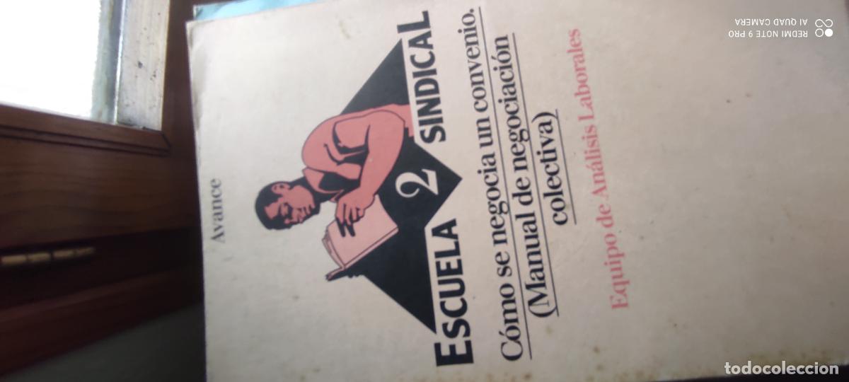 Libros de segunda mano: Escuela sindical 2. Como se negocia un convenio l