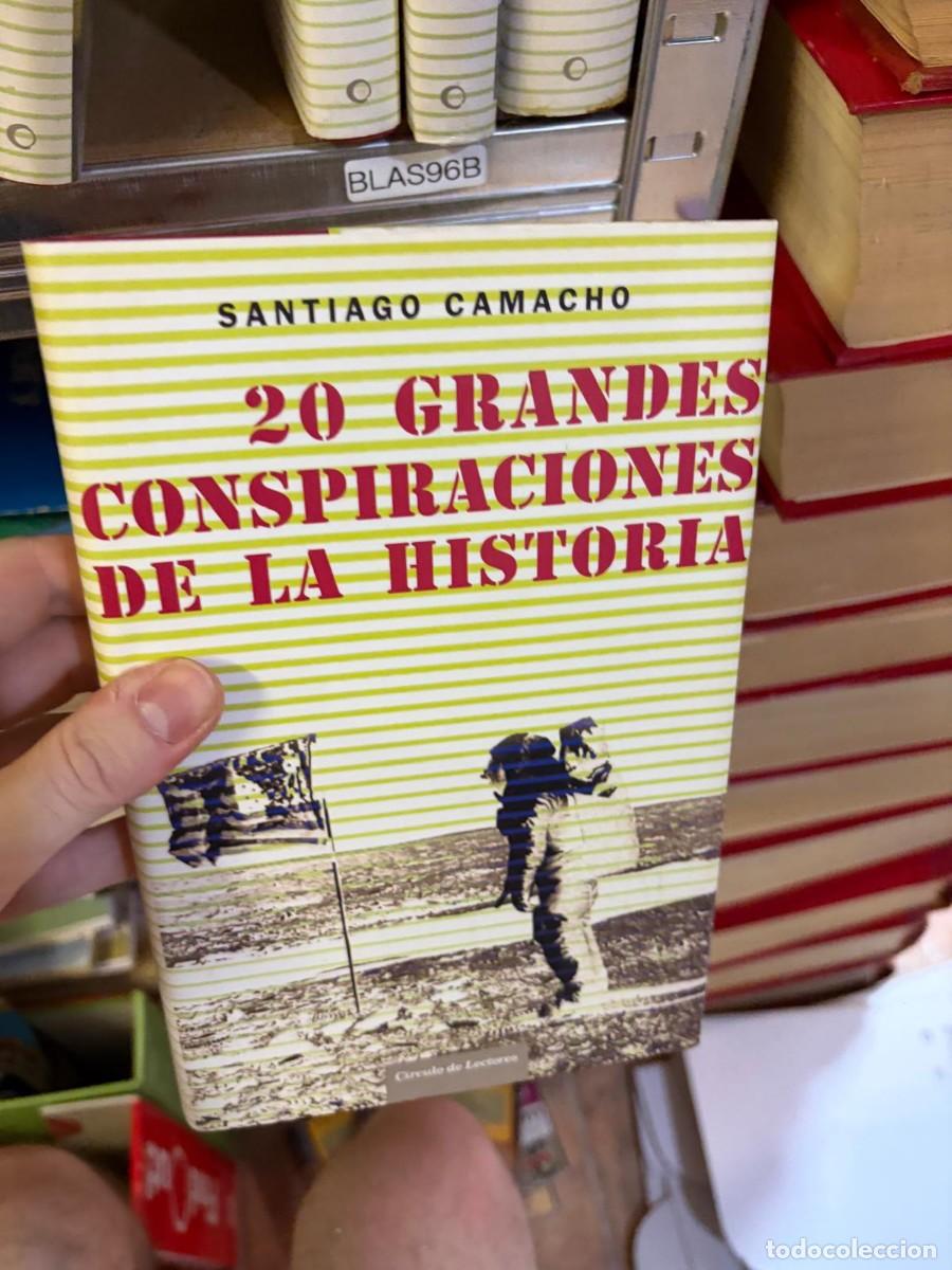 Libros de segunda mano: BLAS96B 20 grandes conspiraciones de la historia &mdash; Santiago Camacho.