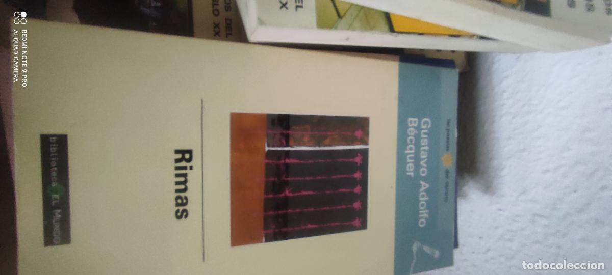 Libros de segunda mano: Rimas de Becquer libro