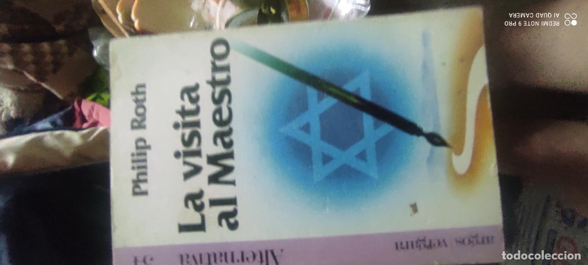 Libros de segunda mano: LA VISITA AL MAESTRO - Roth,Philip l