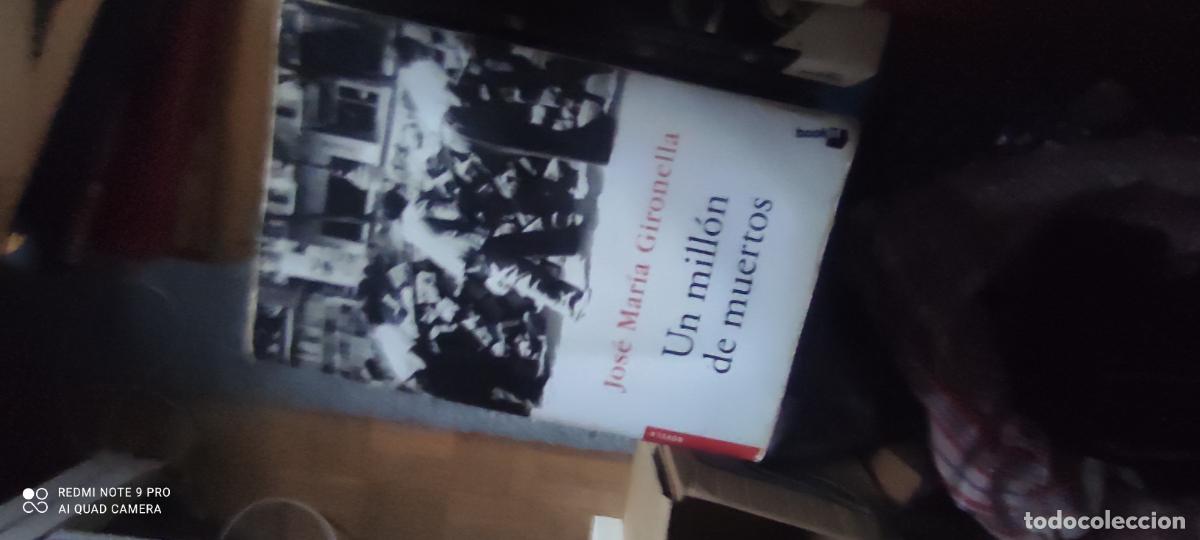 Libros de segunda mano: Gironella Un mill&oacute;n de muertos