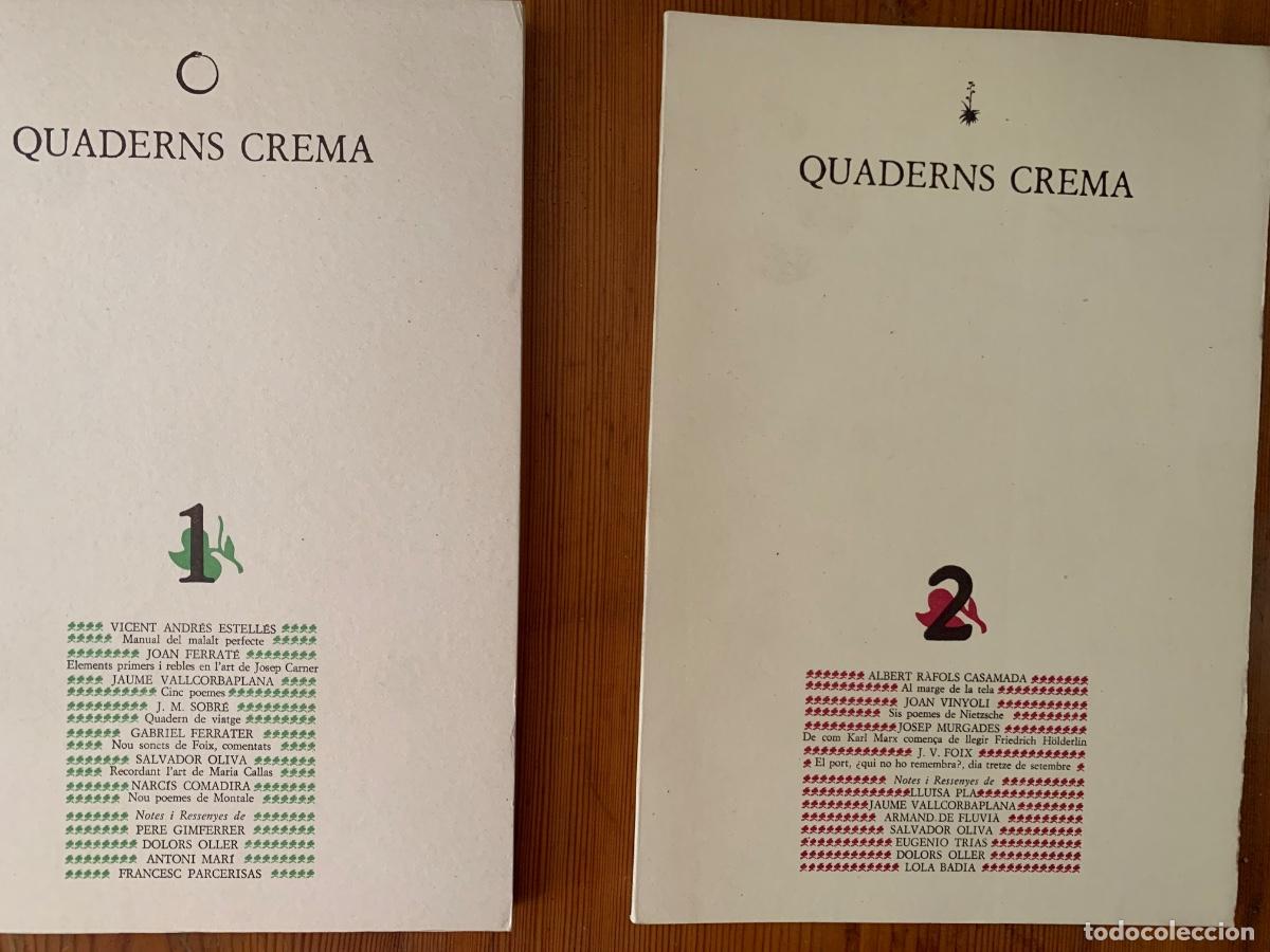 Libros de segunda mano: Quaderns Crema (els 4 primers num.) (bols 35)