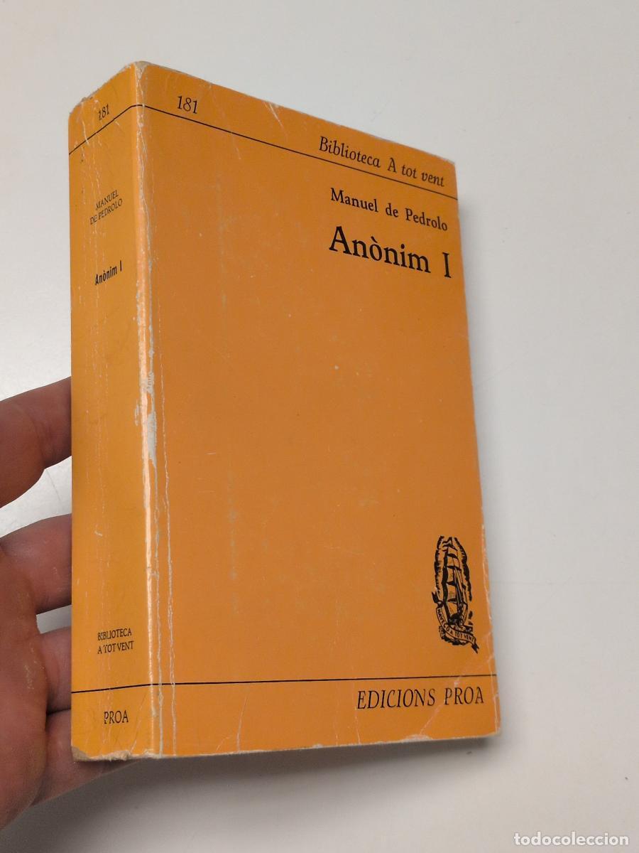 Libros de segunda mano: An&oacute;nim I - de Pedrolo, Manuel