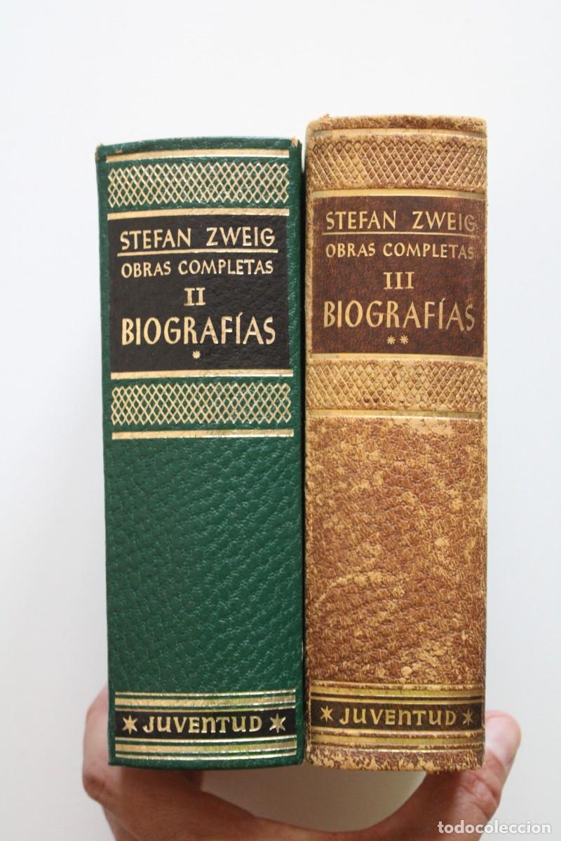 Libros de segunda mano: Stefan Zweig - Obras completas II y III Biograf&iacute;as 1 y 2 - Juventud