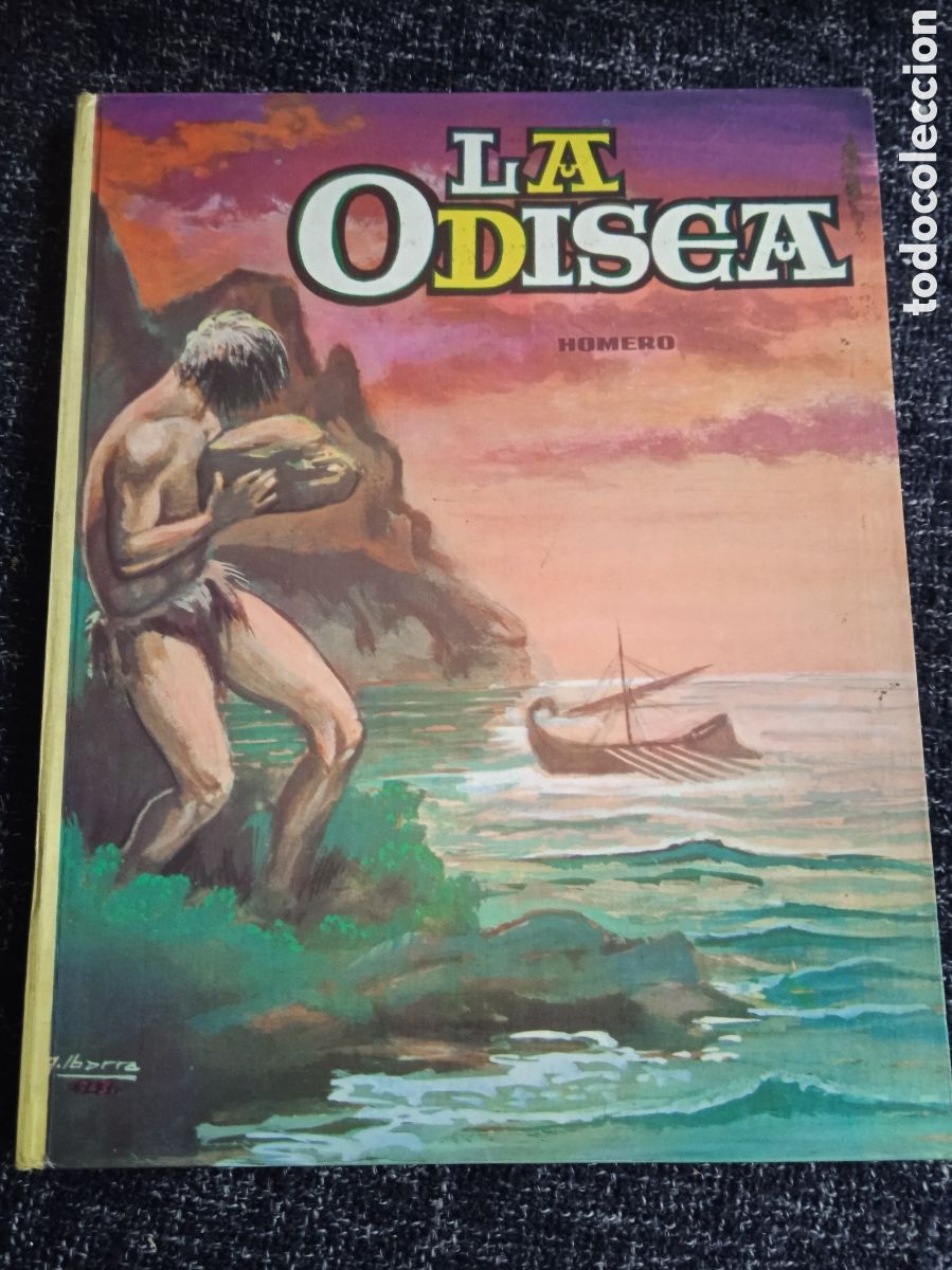 Libros de segunda mano: LA ODISEA / HOMERO -ED. VASCO AMERICANA - ADAPTACI&Oacute;N JOS&Eacute; ARDANUY