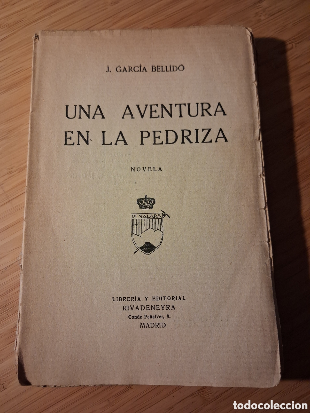 Libros de segunda mano: Una aventura en la Pedriza - J. Garcia Bellido (Rivadeneyra 1923)