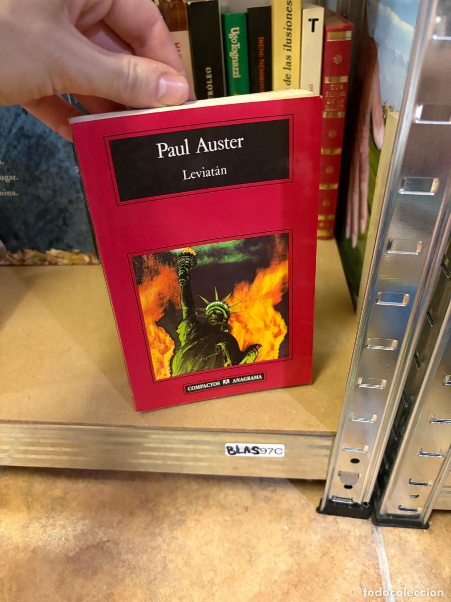 Libros de segunda mano: BLAS97C Paul Auster Leviat&aacute;n. Anagrama (Compactos).