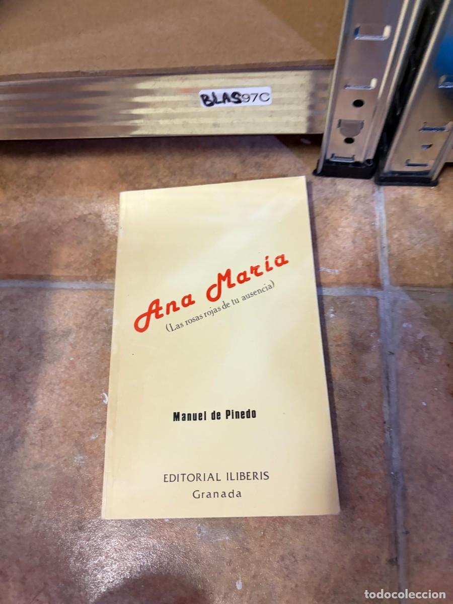 Libros de segunda mano: BLAS97C Manuel de Pinedo, Ana Mar&iacute;a (Las rosas rojas de tu ausencia). Editorial Iliberis.
