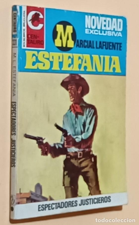 Libros de segunda mano: ESPECTADORES JUSTICIEROS - MARCIAL LAFUENTE ESTEFAN&Iacute;A - BRUGUERA - 1975