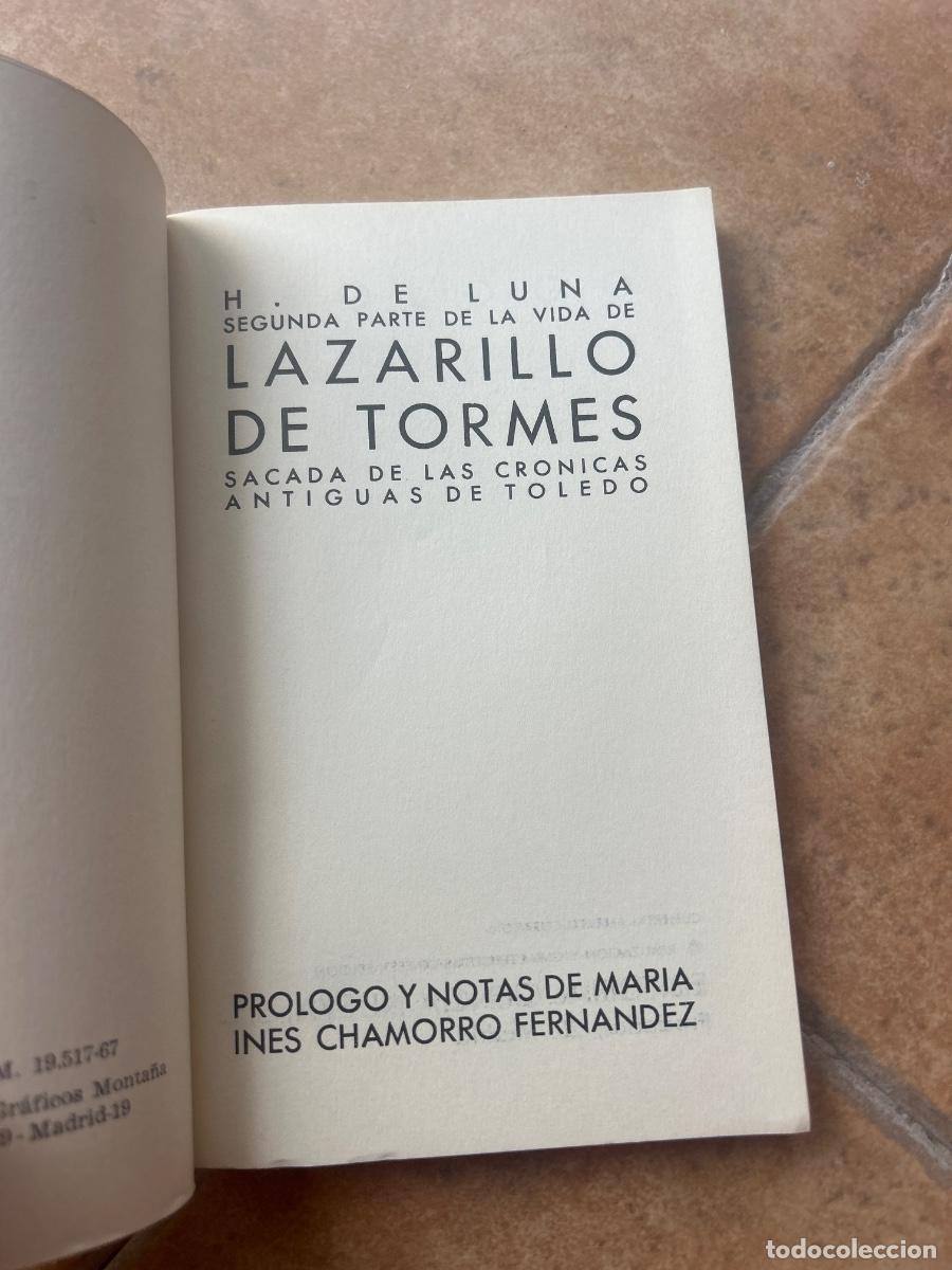 Libros de segunda mano: Segundo Lazarillo - H. de Luna - Foto 3