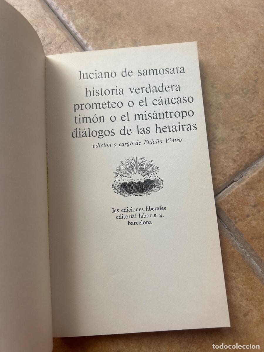 Libros de segunda mano: Di&aacute;logos de las hetairas - Luciano de Samosata - Foto 3