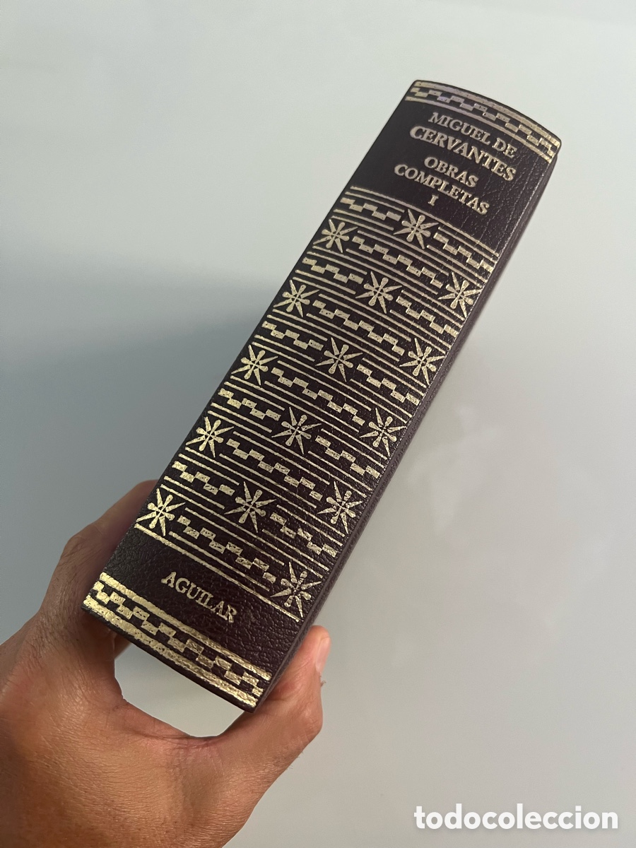 Libros de segunda mano: Miguel de Cervantes. Obras Completas 1. Aguilar a&ntilde;o 2007.