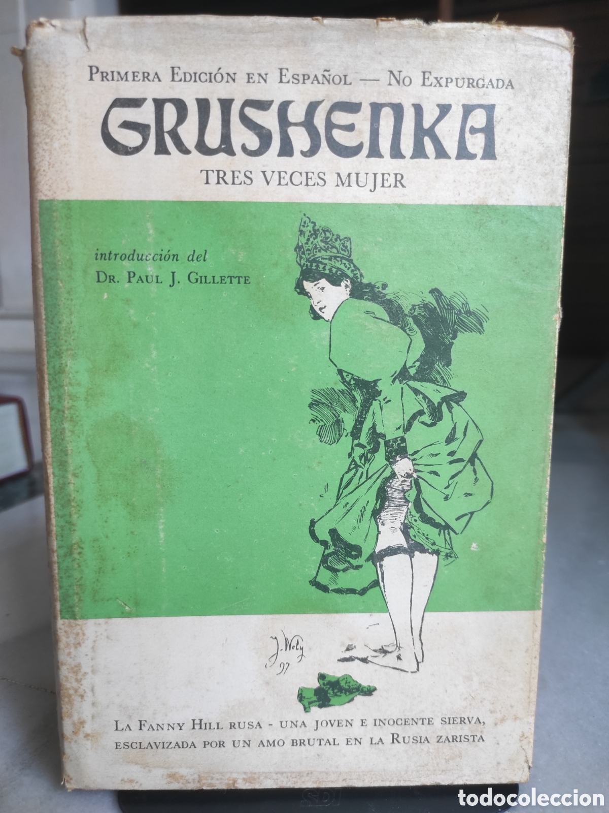 Libros de segunda mano: Grushenka - Tres veces Mujer. 1&ordf; edici&oacute;n en espa&ntilde;ol- no Expurgada. 1968 (PEDIDO MINIMO 10&euro;)